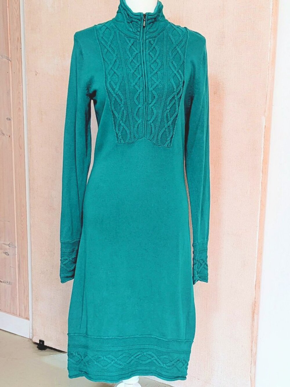 Athleta Sweater Dress Teal M